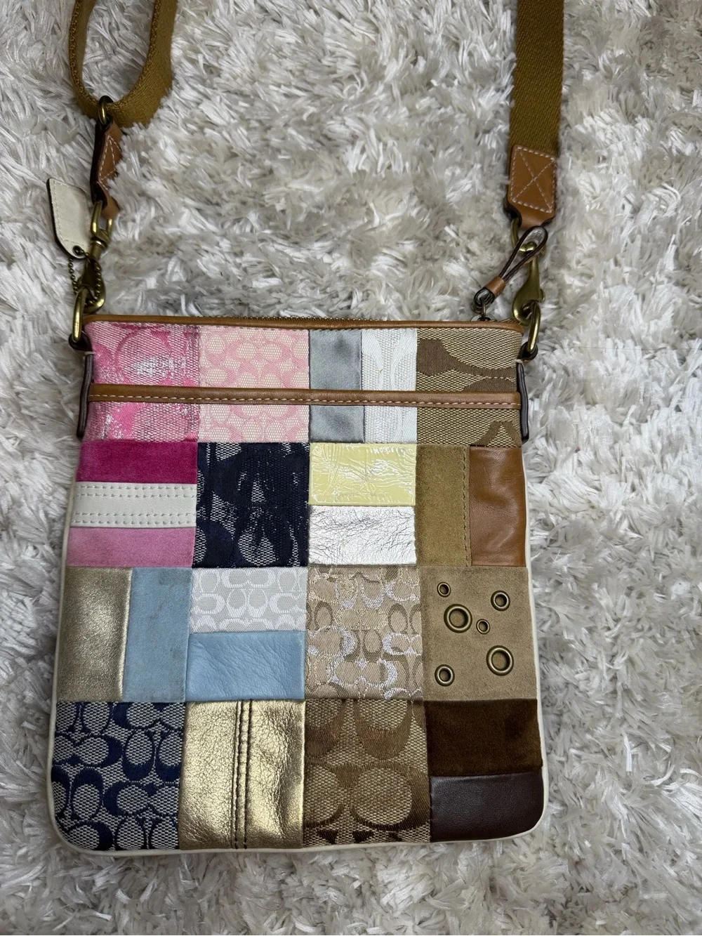 Coach patchwork crossbody